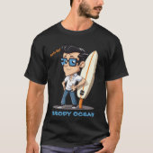 ブロディ海波形 Tシャツ (正面)