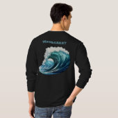ブロディ海波形 Tシャツ (裏面フル)
