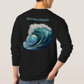 ブロディ海波形 Tシャツ (裏面)