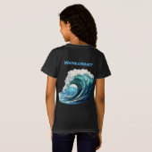 ブロディ海波形 Tシャツ (裏面フル)