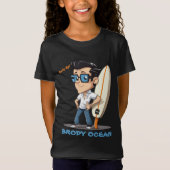 ブロディ海波形 Tシャツ (正面)