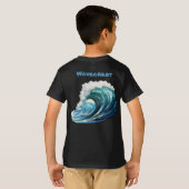 ブロディ海波形 Tシャツ (裏面フル)