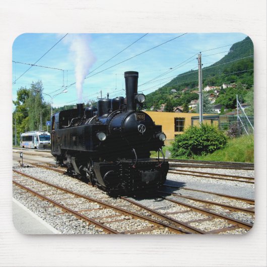ブロネーの蒸気列車 マウスパッド (正面)