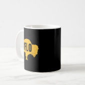 ブロバッファローニューヨークB-loウィニー コーヒーマグカップ (正面左)