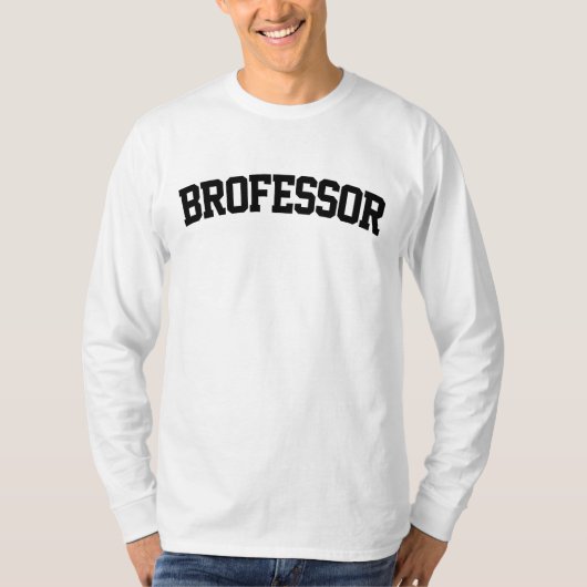 ブロフおもしろいサー Tシャツ (正面)