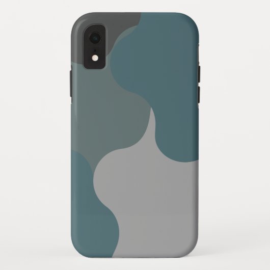 ブロブパターンクリエイティブウォールアート壁紙 Case-Mate iPhoneケース (裏面)