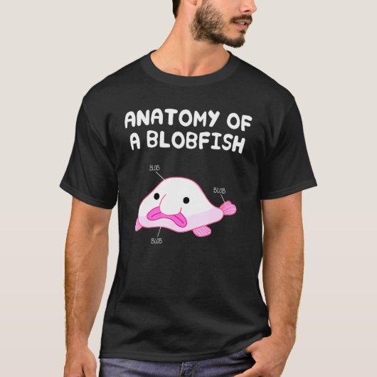 ブロブフィッシュの解剖学 Tシャツ (正面)