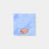 ブロブフィッシュ付箋 ポストイット (正面)