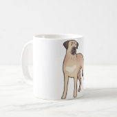ブロホルマー犬の魔法 コーヒーマグカップ (正面左)