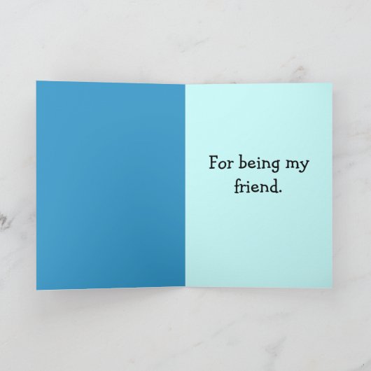 ブロマンス カード (内部)