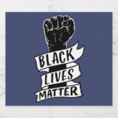 ブロムの抗議ブラックライフは平等の力を握る ビールラベル (シングルラベル)