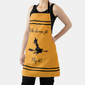 ブロムもしがフィットし、飛ぶ – WITCHシルエット エプロン (インサイチュ)