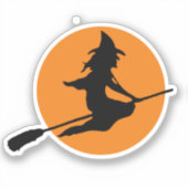 ブロムシルエットの魔女 シール (正面)