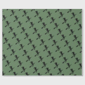 ブロムスティックの魔女 ラッピングペーパー (フラット)