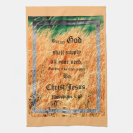 ブロムセージ抽象芸術フィリップ4vs19 キッチンタオル