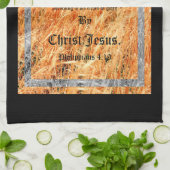 ブロムセージ抽象芸術フィリップ4vs19 キッチンタオル (折り畳み)