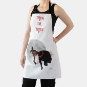 ブロムハロウィーンエプロン飛んでいるのティプスウィッチ エプロン (インサイチュ)