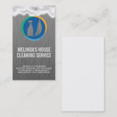 ブロムボトルスプレーロゴ | クリーニングサービス | ソープ 名刺 (正面/裏面)