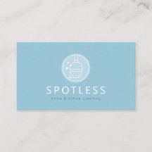 ブロムモダンロゴブルークリーニングサービスメイド