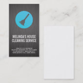 ブロムロゴ | クリーニングサービス 名刺 (正面/裏面)