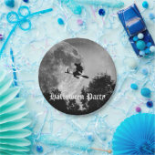 ブロム不気味フルムーンハロウィーンの魔女 ペーパープレート (パーティー)