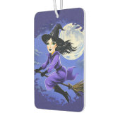 ブロム飛んでいるの魔女 – Wicca Halloween 7 カーエアーフレッシュナー (左)