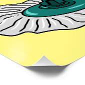 ブロム&モップ漫画イラストレーション ポスター (コーナー)