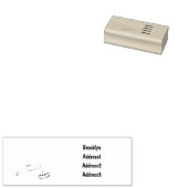 ブロム&モップ漫画イラストレーション ラバースタンプ (押印)