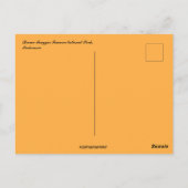 ブロモテンガーセメル国立公園インドネシア ポストカード (裏面)