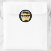 ブロリトスおもしろいブリトプンダークBG ラウンドシール (バッグ)