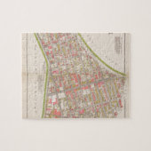 ブロンクスの地図の自治区 ジグソーパズル (横)