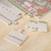 ブロンクスの地図の自治区 ジグソーパズル (側面)