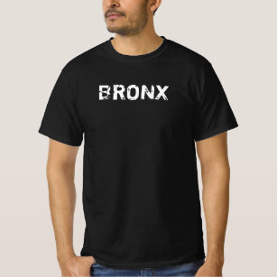 ブロンクスニューヨークシティニュークラシッククレトロブラックバリュー Tシャツ