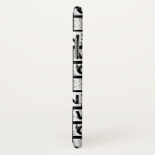 ブロンクスニューヨーク|のグランジなタイポグラフィ Case-Mate iPhoneケース (裏面/右)