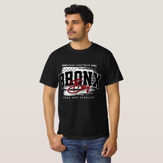 ブロンクスボーイ アーバンストリートウェア Tシャツ (正面フル)
