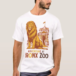 ブロンクス動物園の冒険 ビンテージ ライオン Tシャツ
