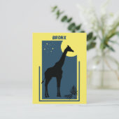 ブロンクス動物園ニューヨークヴィンテージキリン ポストカード (スタンド正面)