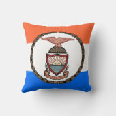 ブロンクス国旗（ニューヨーク市ボロー） クッション (裏面)