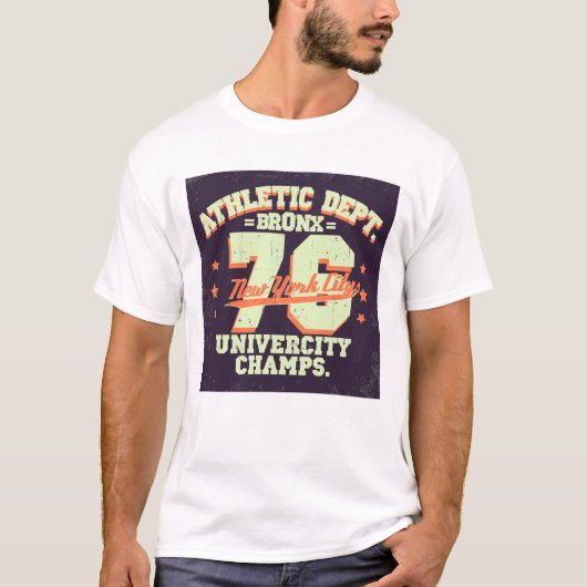 ブロンクス76大学チャンピオンTシャツ Tシャツ (正面)