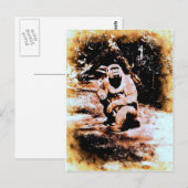 ブロンクス・ゴリラ ポストカード (正面/裏面)