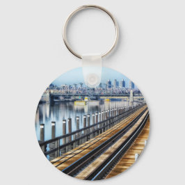 ブロンクス・ニューヨーク市建物川 キーホルダー