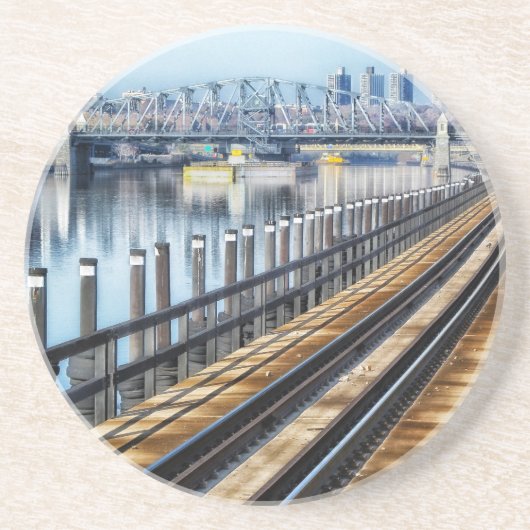 ブロンクス・ニューヨーク市建物川 コースター (正面)