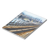 ブロンクス・ニューヨーク市建物川 ノートパッド (回転)