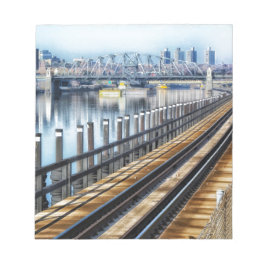 ブロンクス・ニューヨーク市建物川 ノートパッド