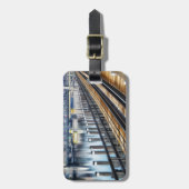 ブロンクス・ニューヨーク市建物川 ラゲッジタグ (正面縦)