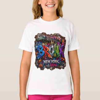 ブロンクス ニューヨーク 都市型グラフィティ ストリートアート Tシャツ