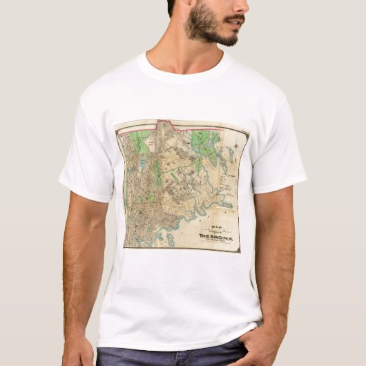 ブロンクス、ニューヨーク Tシャツ (正面)