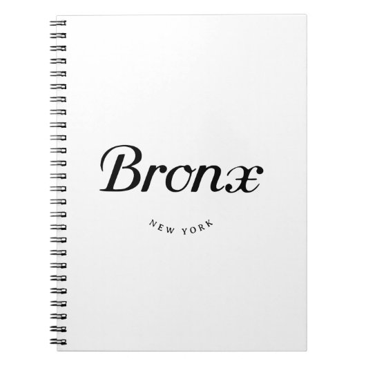 ブロンクスNY ノートブック (正面)