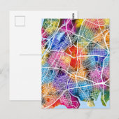 ブロンクスUSA市地図 ポストカード (正面/裏面)