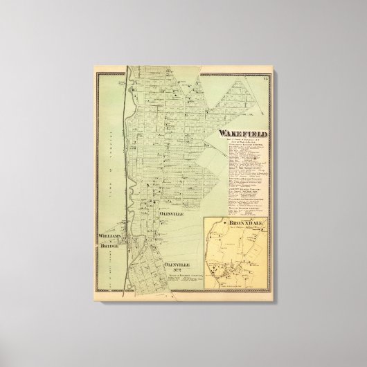 ブロンクデール・ウェイクフィールド キャンバスプリント (正面)